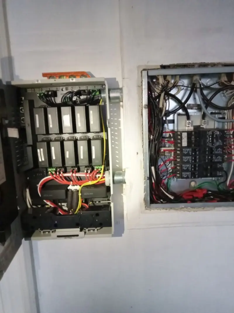 Electrical panel upgrade completed for Commercial Electrician Services in Elkins